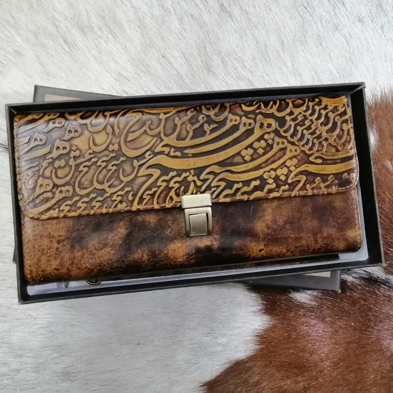 کیف دستی چرم گاوی برند سوپربگ