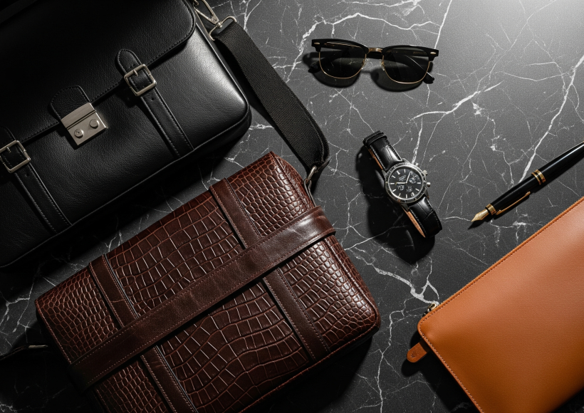 کیف دستی لاکچری مردانه در چرمال