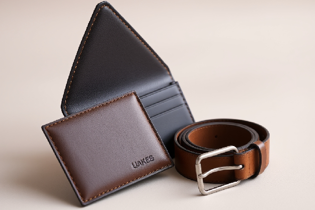 آموزش استایل کردن کیف پول و کمربند چرمی