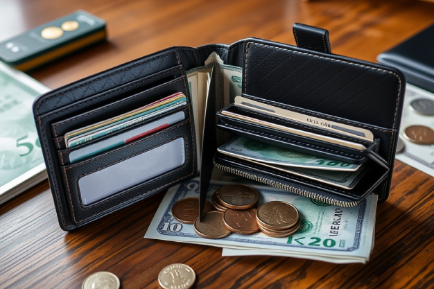 کیف پول با فضای زیاد