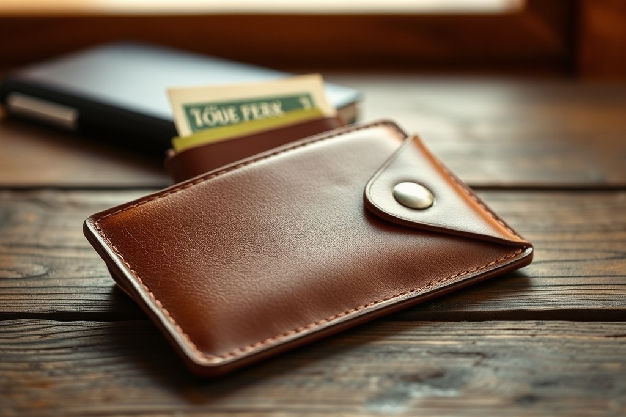 کیف پول چرم طبیعی