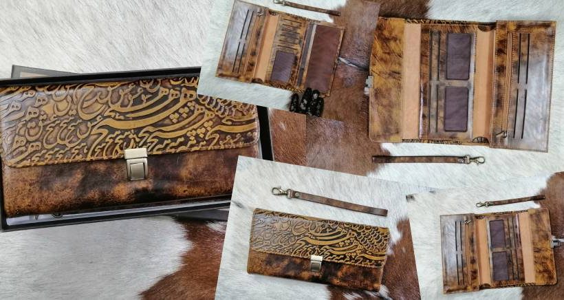 کیف دستی چرم گاوی برند سوپربگ ترکیبی از اصالت و زیبایی در فروشگاه چرمال