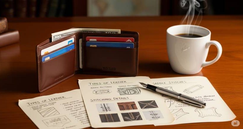 راهنمای کامل خرید کیف پول چرم