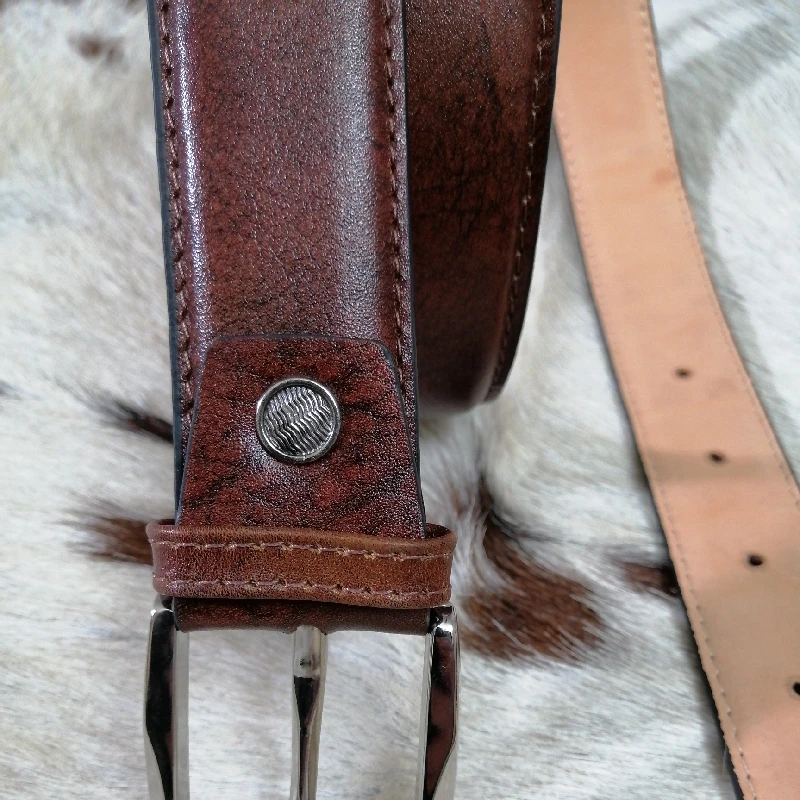 کمربند 2 طرفه چرم گاوی 2 کمربند 2 طرف چرم گاوی